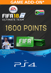 FIFA 18 Ultimate Team 1,600 Points Pack (PS4) FIFA 18 Ultimate Team 1,600 Points Pack (PS4)