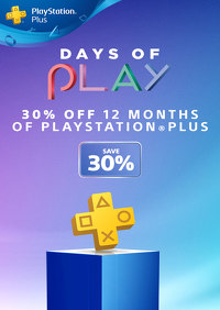 PlayStation Plus 12 Month Membership (25% Off) PlayStation Plus 12 Month Membership (25% Off)