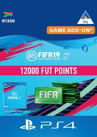 FIFA 19 Ultimate Team 12,000 Points Pack (PS4) FIFA 19 Ultimate Team 12,000 Points Pack (PS4)
