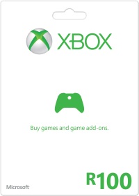 R100 Xbox LIVE Gift Card R100 Xbox LIVE Gift Card