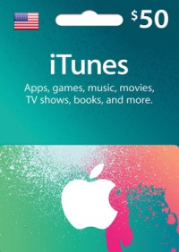 $50 US iTunes Gift Card $50 US iTunes Gift Card
