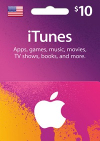 $10 US iTunes Gift Card $10 US iTunes Gift Card