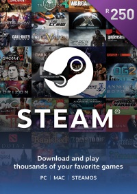 R250 Steam Wallet Code R250 Steam Wallet Code